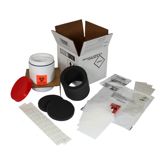 MD8000JL01 - EXAKT-PAK® Category B Ambient Uni-Pak® Insulated Shipping Solution for Blood Tubes, Urine Tubes and Vials