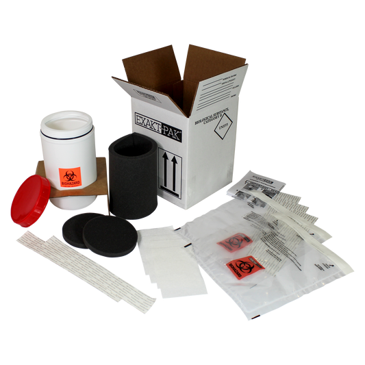 MD8085P12 - EXAKT-PAK® Category B Ambient Uni-Pak™ Insulated Shipping Solution for up to (15) Standard Petri Dishes