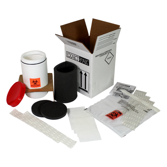 MD8085S01 - EXAKT-PAK® Category B Ambient Uni-Pak® Insulated Shipping Solution for swabs up to 7 1/4" in length
