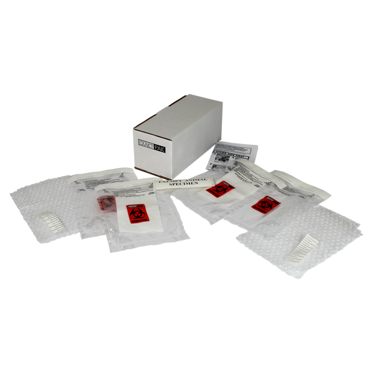ME-A8750V12 - EXAKT-PAK® Exempt Ambient DX-Pak® Animal Specimen Insulated Shipping Solution for Blood Tube, Test Tubes and Vials