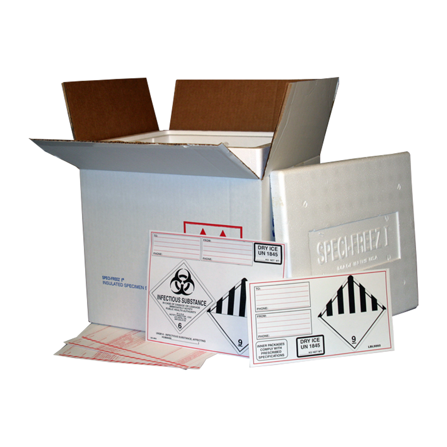 S-INF6000 Speci-Freez Insulated Overpack Shipper - (S-INF6000)