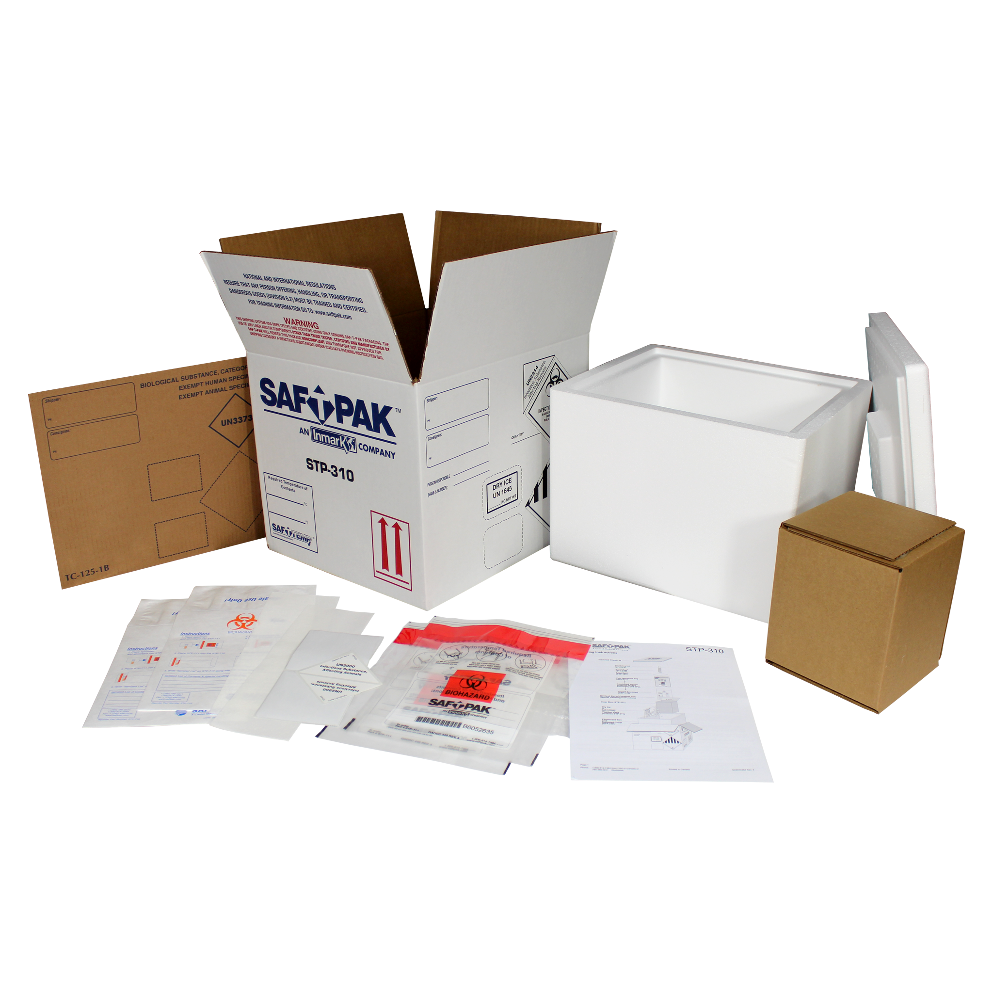 Temperature Safe Shipping and Transportation Packaging, Polar Tech  Industries, Inc. Lab Tube Mailers, 730