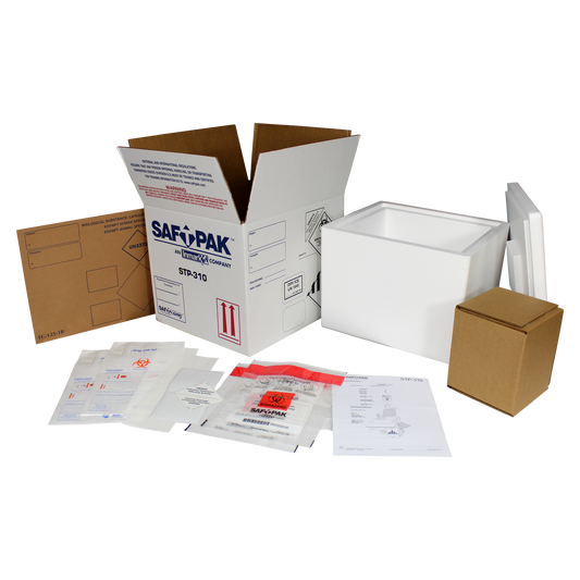 Saf-T-Pak® STP-310 Category A Frozen Insulated Shipping System (UN 2900, UN 2814), 4/Case