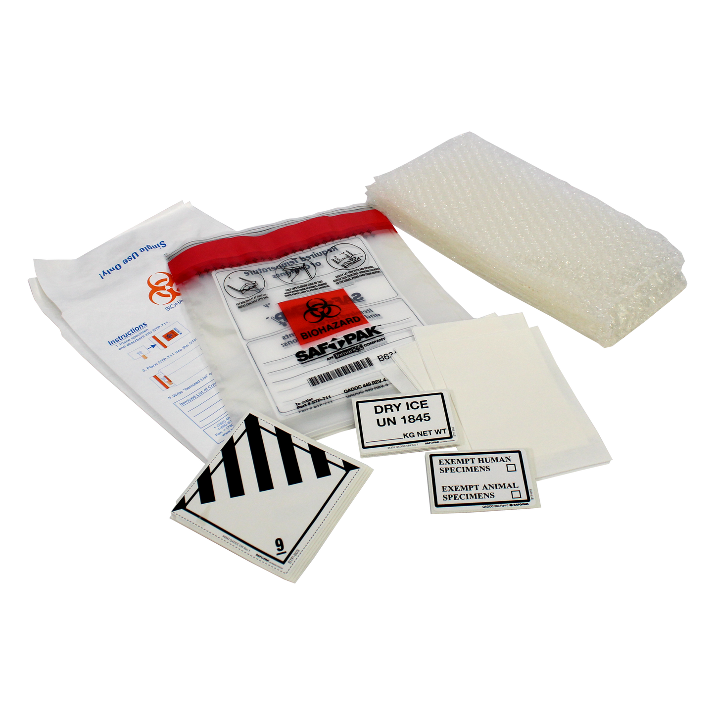Saf-T-Pak® STP 309KIT Cat B Accessories 8 case STP-309/308