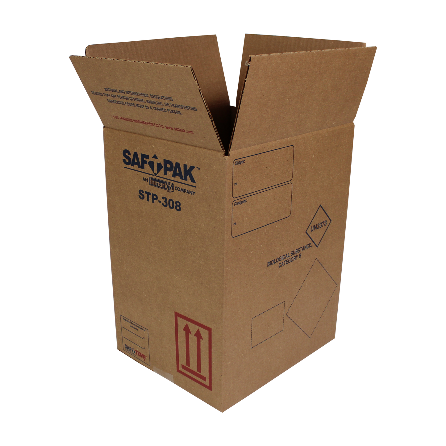 Saf-T-Pak® STP-3081 - Outer Box for Saf-T-Pak® STP-308SYS Shipping System, Refurbishment, (UN 3373) 8/Case