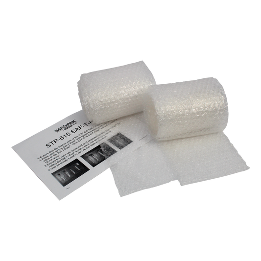 Saf-T-Pak® STP-615 Saf-T-Rap® Perforated Bubble Roll, No Adhesive - 6 x 12” 40/case