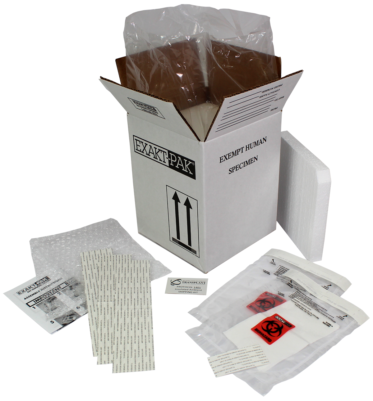 ME-PRESBV06BMT : 6 vials Insulated Ambient (Max Payload Dim. 5" x 5" x 9.375)