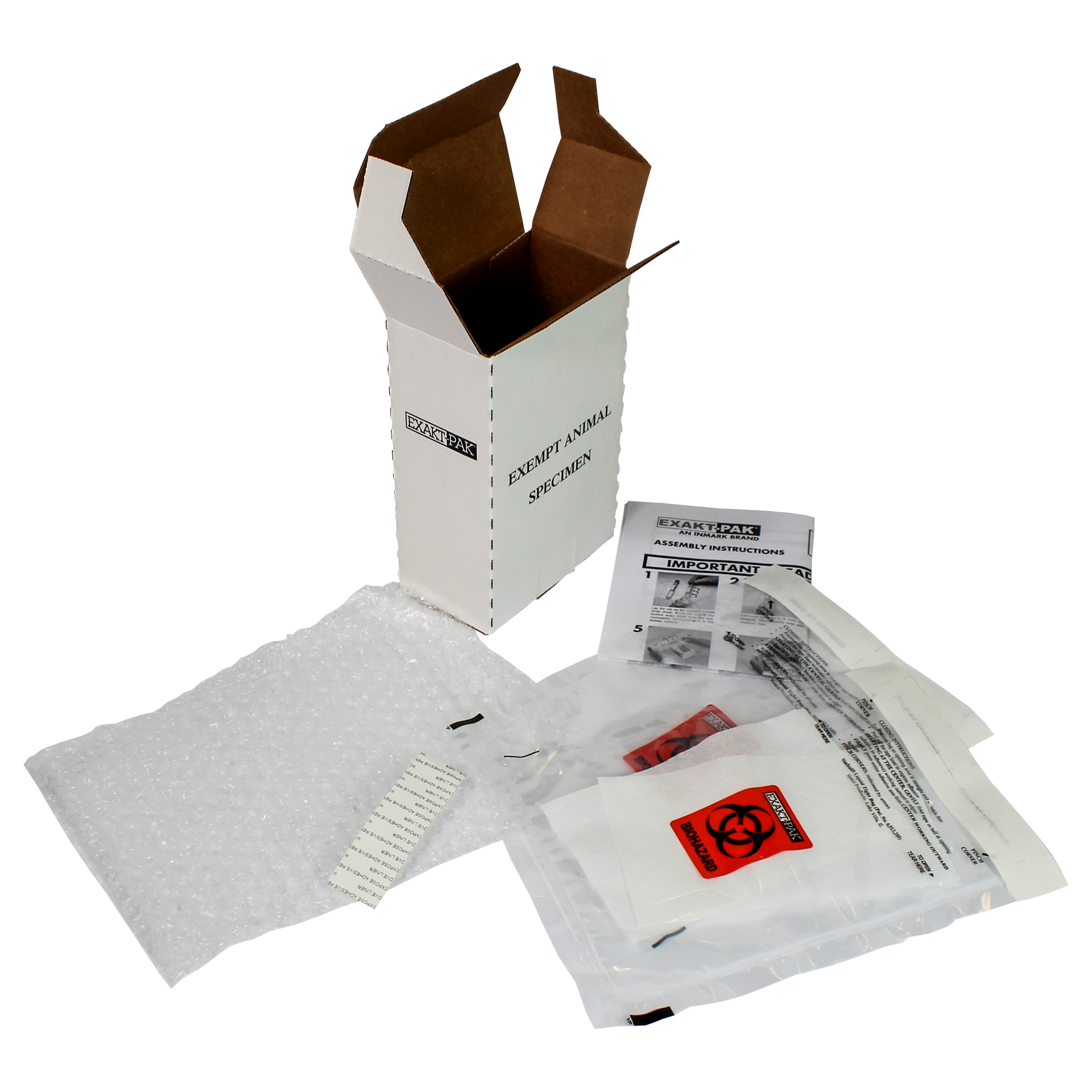 ME-A8750V06 - EXAKT-PAK® Exempt Ambient DX-Pak® Animal Specimen