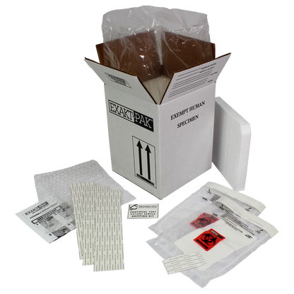 Exempt Human Specimen : ME-ACCESSBV06BMT  : 6 vials Insulated Ambient (Max Payload Dim. 5" x 5" x 6.875") - NMDPVIP - Clinical Studies