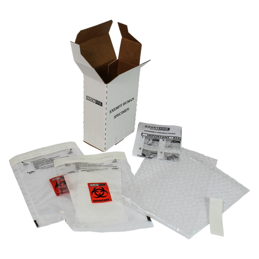 ME-H8750V06 - EXAKT-PAK® DX-Pak® Exempt Ambient Human Specimen Insulated Shipping Solution