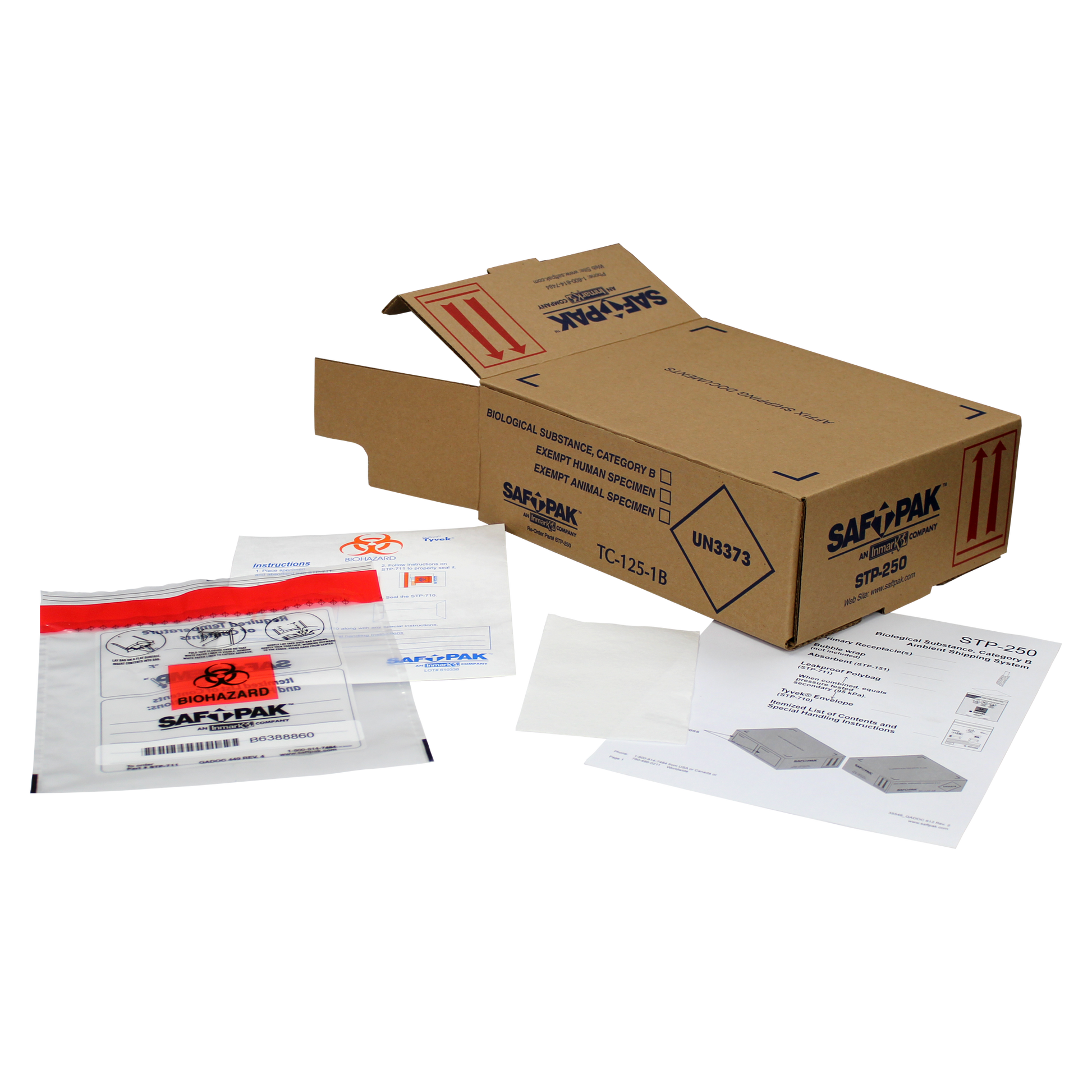 Saf-T-Pak® STP-250 - Category B Ambient Shipping System (UN 3373