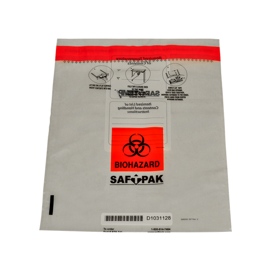 Saf-T-Pak® STP-741 - Inner Leak Proof Poly Bag Only, 250/Case