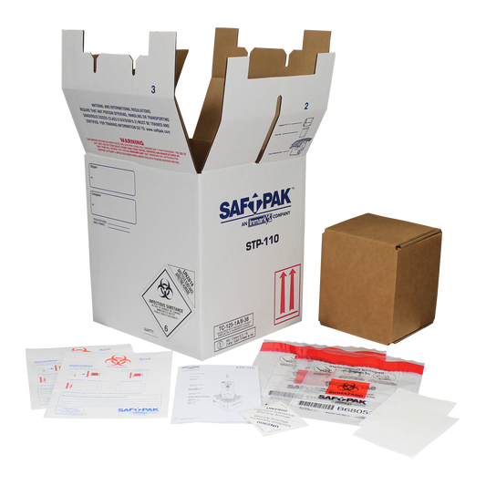 Saf-T-Pak® STP-110 Category A Ambient Shipping System (UN 2900, UN 2814), 10/Case