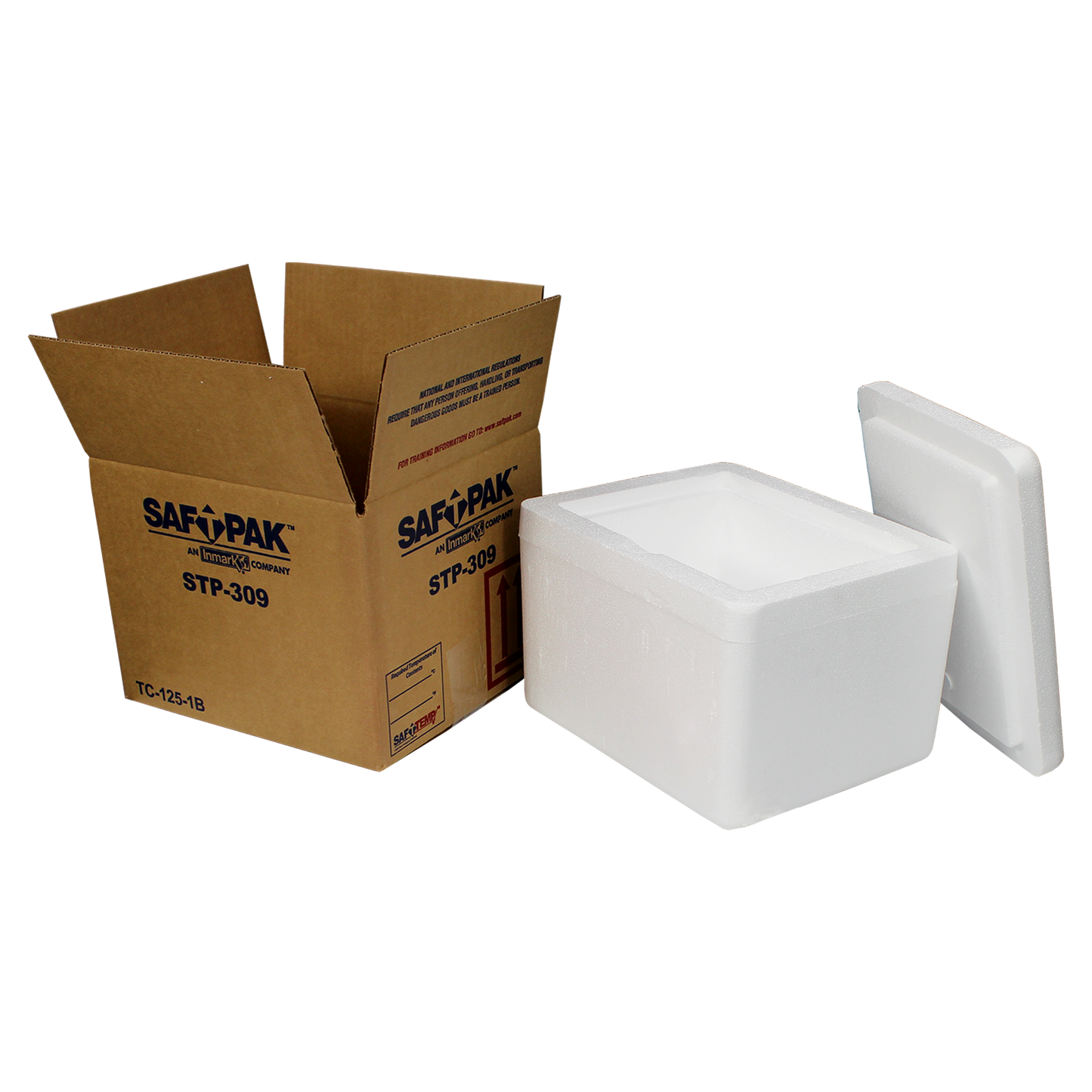 Saf-T-Pak® STP-309 - Replacement Outer Box and Insulated Chest only for STP 309SYS, 8/Case