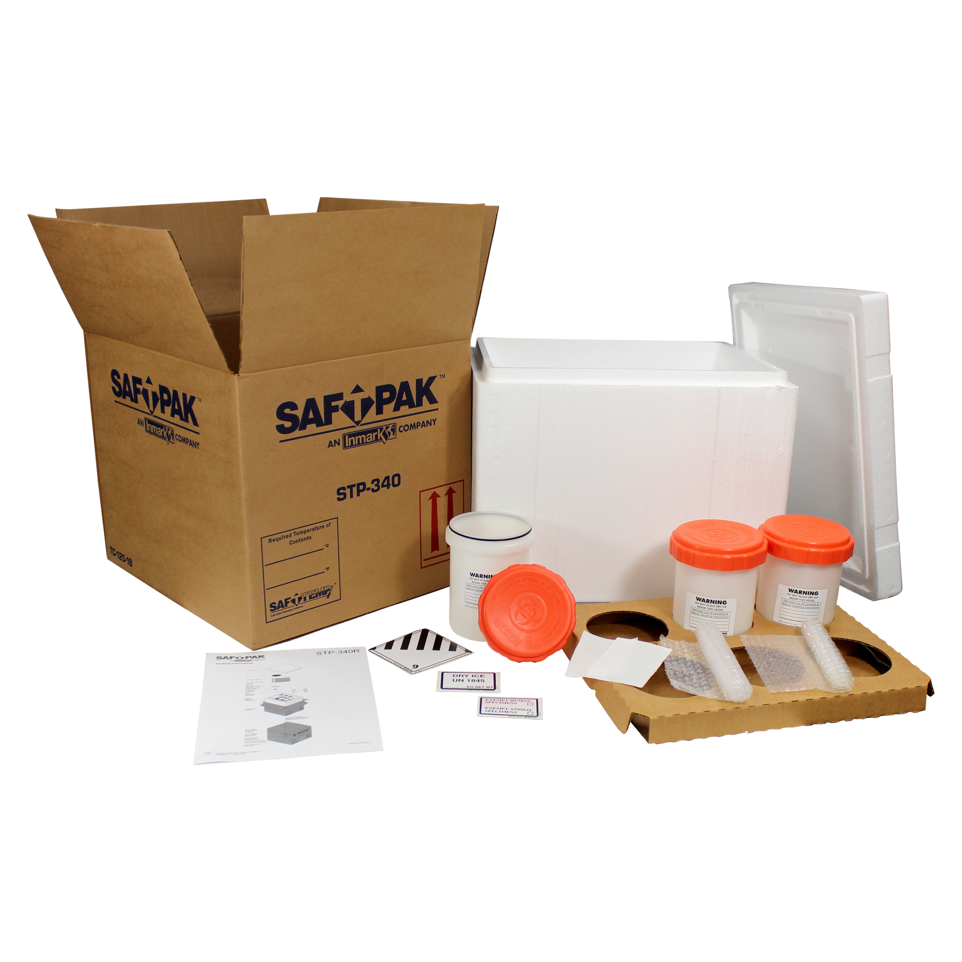 Saf-T-Pak® STP-340R Category B / Exempt Insulated Shipping System