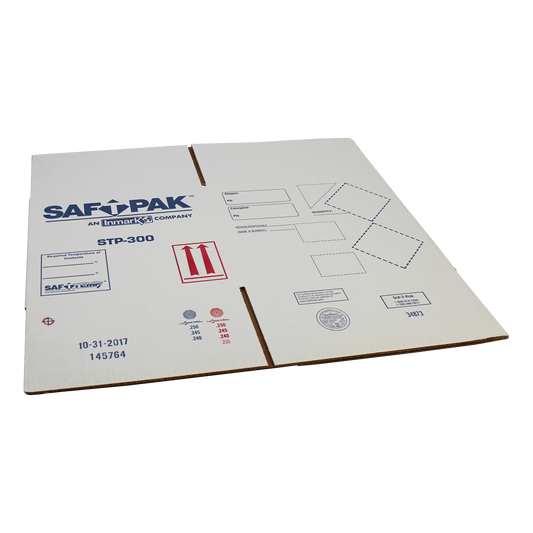 Saf-T-Pak® STP-301 - Replacement Outer Box for STP-300 with Labels and Stickers, ( UN 2814, Un 2900) 10/Case