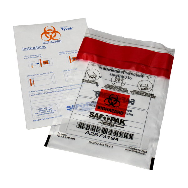 SafTPak® STP700 Disposable 2 Part Secondary Pressure Vessel, Sm