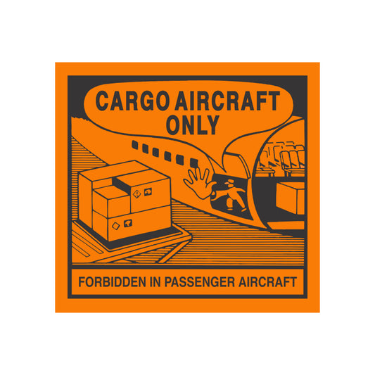 Saf-T-Pak® STP-806 Cargo Aircraft Only Label, 5 x 5", 120/Case