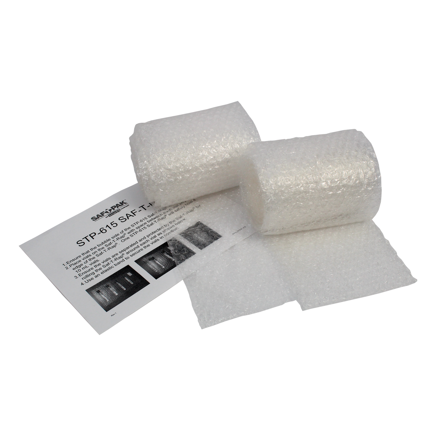 Saf-T-Pak® STP-615 Saf-T-Rap® Perforated Bubble Wrap, No Adhesive - 6 –  Inmark - Life Sciences