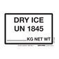 Saf-T-Pak® STP-804 - UN1845 Dry Ice Marking,  2 x 3", 120/Case
