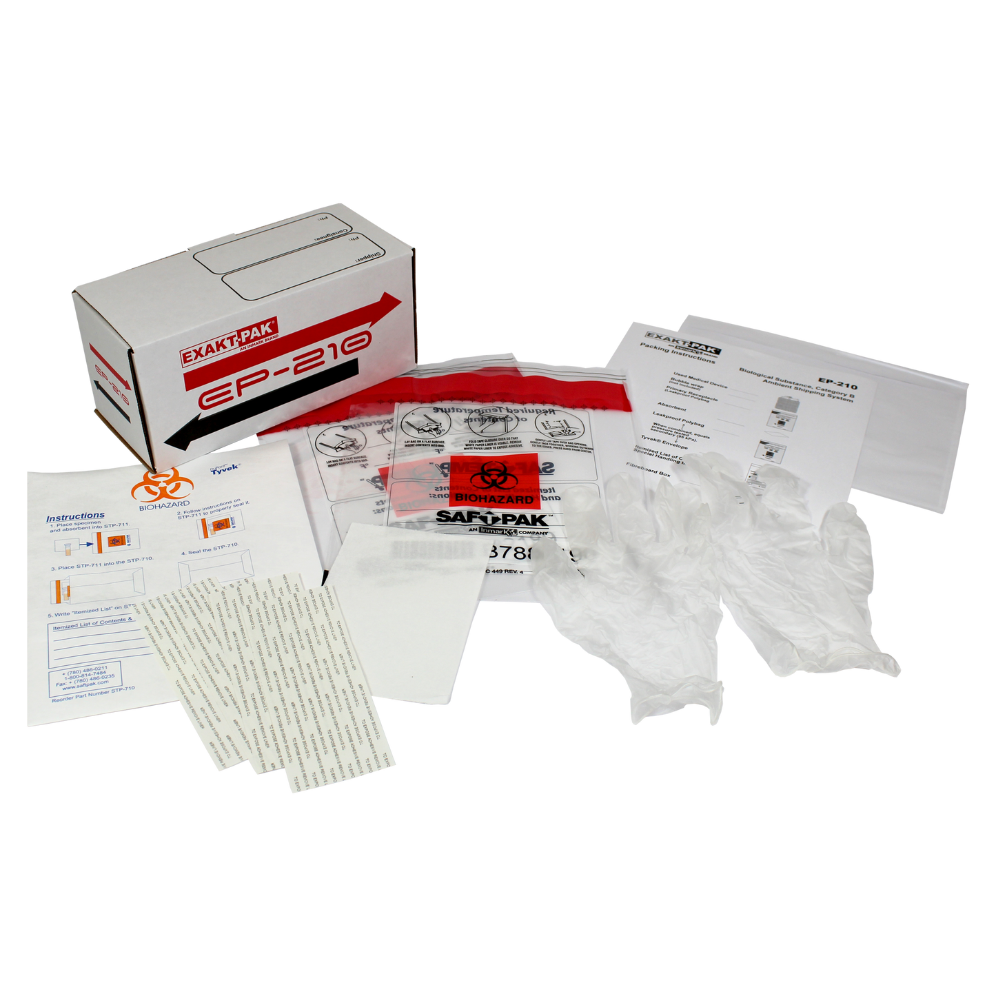 EP-210 (Max Payload Dim. 9.25” x 4” x 4”), 1/Case (Single)