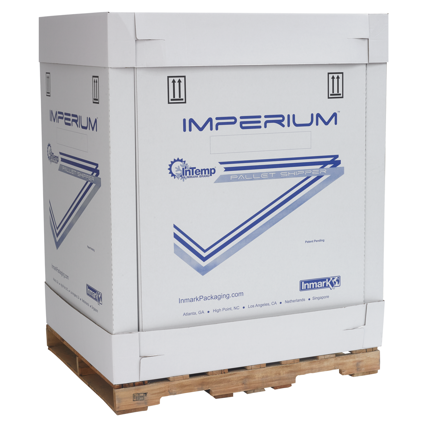 Imperium® (2°- 8°C) / (2°- 25°C) / (15°- 25°C) Standard Pallet Insulated Shipping Solution