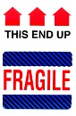 Fragile, This End Up Label