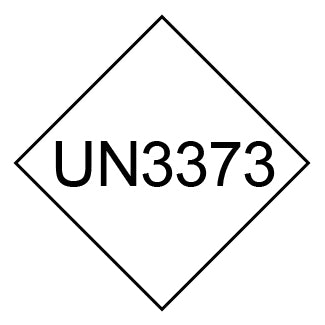 UN3373 (Diagnostic Specimens) Pressure Sensitive Labels